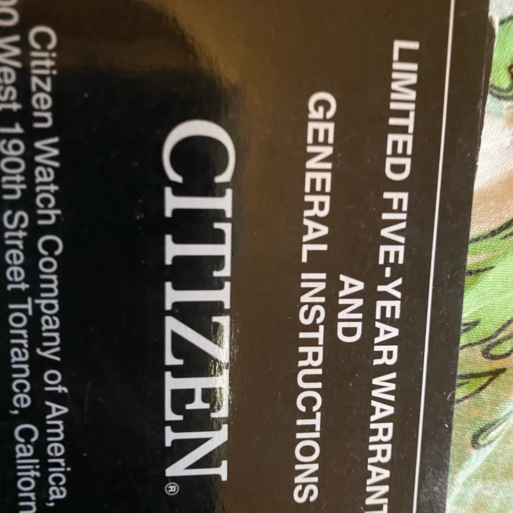 Citizen eco drive